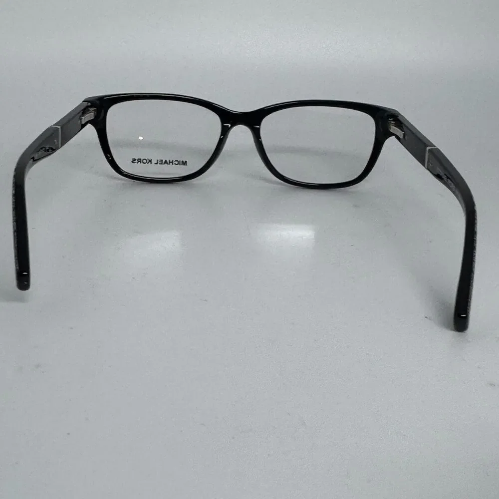 Michael Kors MK 4032 Rania III‎ 3168 Womens Black Round Eyeglasses 49-15 H1936